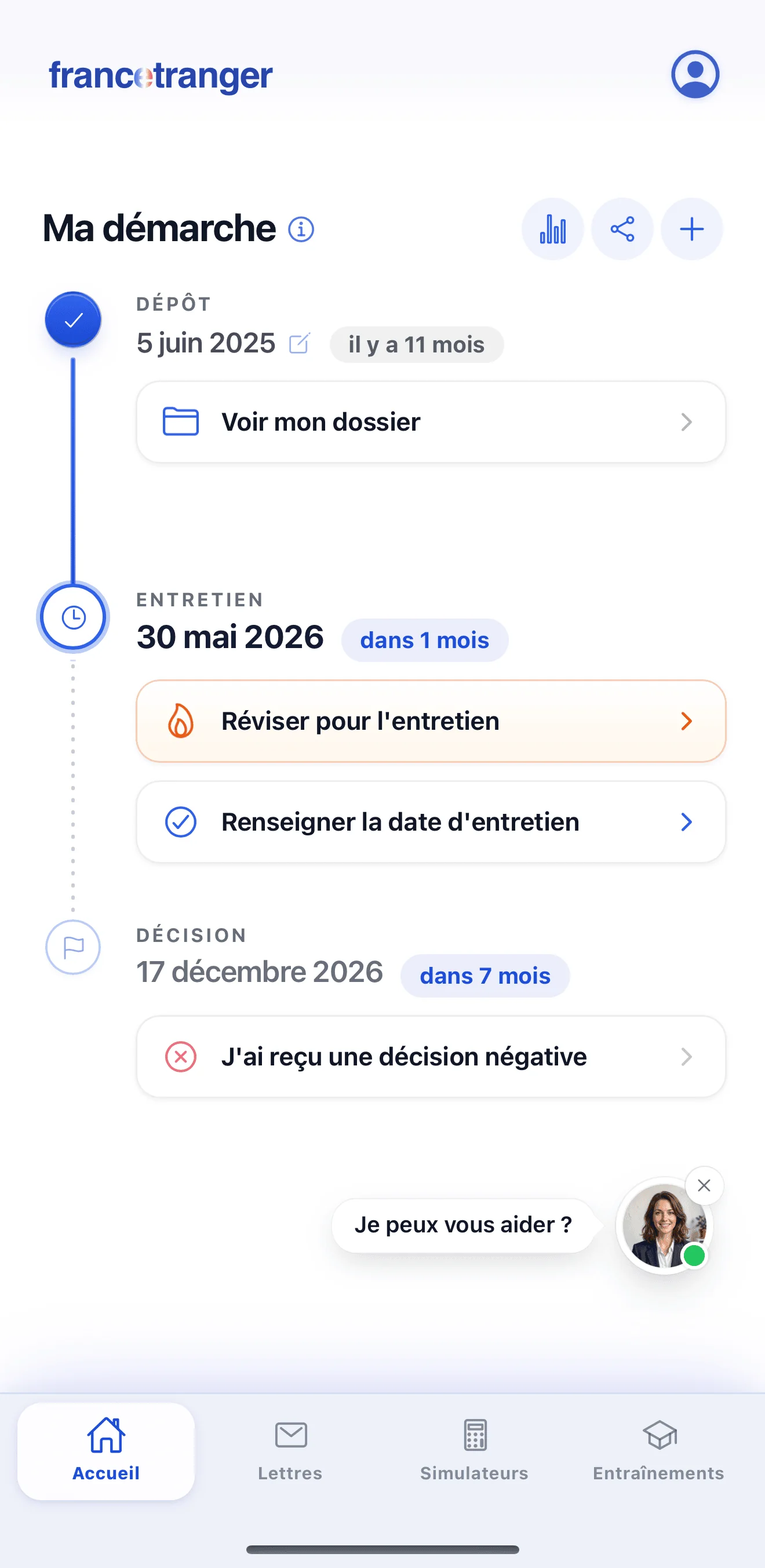 Suivi de dossier