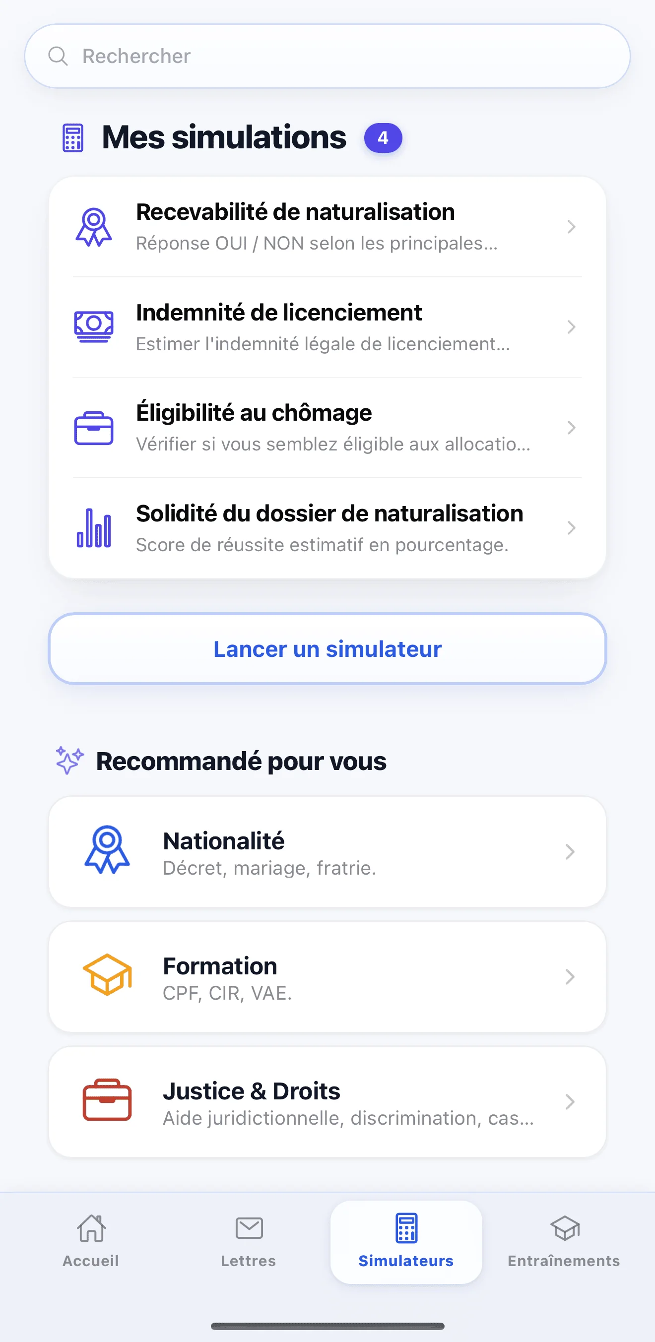 Simulateurs